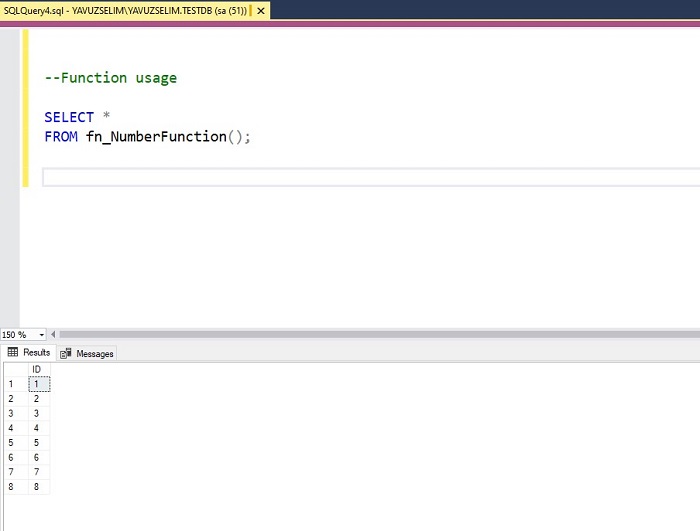 Calling a Procedure from a Function in SQL Server