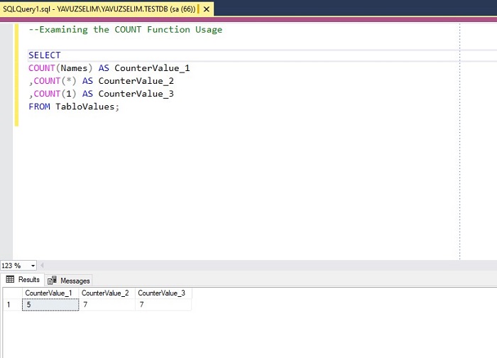 Count Function And Null Values In Sql Server Mssql Query Hot Sex Picture 7574