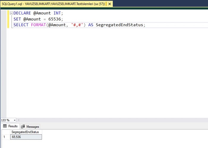 Separating Numbers into Groups of Three in SQL Server